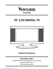 Venturer PLV16100 Instruction Manual
