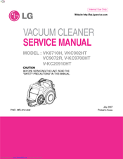 LG V-KC20910HT Service Manual