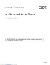 Ibm TotalStorage SAN16M-R SAN Installation And Service Manual
