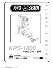 Keys Fitness POWER SYSTEM KPS-1800 Owner's Manual