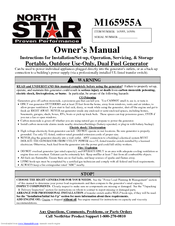 North Star M165955A Owner's Manual