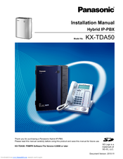 Panasonic KX-TDA5194 Installation Manual