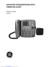 GE 30234 User Manual