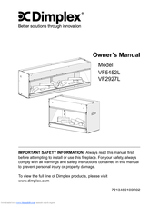 Dimplex VF5452L Owner's Manual