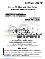 Ultra Start 13 SERIES Install Manual