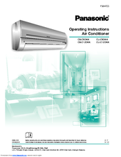 Panasonic CU-C9DKK Operating Instructions Manual