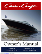 Chris-Craft Launch 22 Owner's Manual