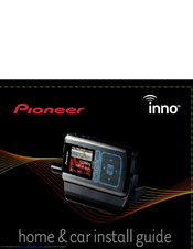 Pioneer CD-INHOME1 Install Manual