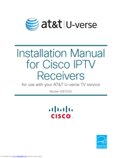 Cisco AT&T U-verse ISB7005 Installation Manual