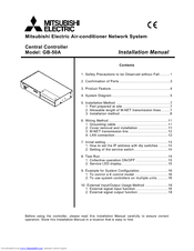 Mitsubishi Electric Central Controller GB-50A Installation Manual