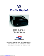 Pacific Digital U-30109 User Manual