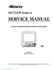 Memorex MVT2139 A Series Service Manual
