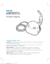 Panasonic Respironics InnoSpire Elegance User Manual