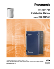 Panasonic KX-TDA5480 Installation Manual