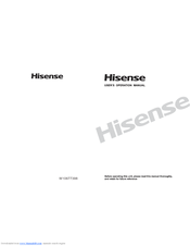 Hisense Washing Machines User's Operation Manual