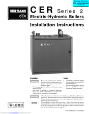 Weil-McLain D Gas Series 2 Installation Instructions Manual