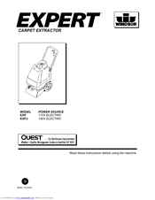 Windsor Expert EXPJ Owner's Manual