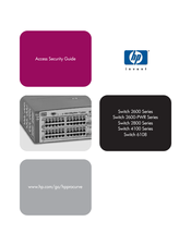 HP ProCurve 2800 Series Manual