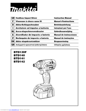 Makita BTD142 Instruction Manual