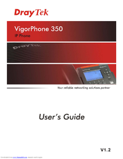 Draytek VigorPhone 350 User Manual