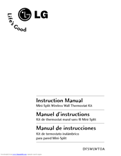 LG DFSWLWT0A Instruction Manual