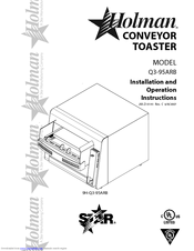 Holman Q3-95ARB Installation And Operation Instructions Manual