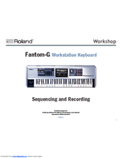 Roland Fantom-G FGWS11 Manual
