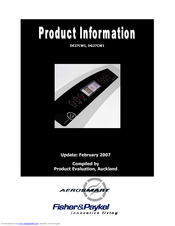 Fisher & Paykel AeroSmart DG27CW1 Product Information