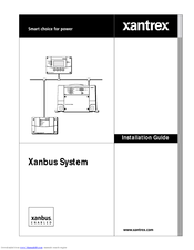 Xantrex Xanbus System Installation Manual