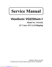 ViewSonic VG2230wm-1 Service Manual
