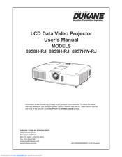 Dukane 8958H-RJ User Manual