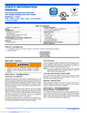 York 15 SEER -AC5B User's Information Manual