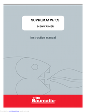 Baumatic SUPREMA1SS Instruction Manual