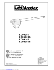 Chamberlain LiftMaster Professional ECO300KS User Manual