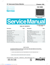 Philips V50 109B5 Service Manual