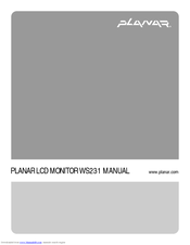 Planar WS231 User Manual