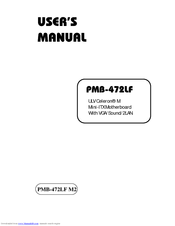 Vox PMB-472LF User Manual