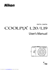 Nikon Coolpix L20 User Manual