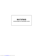 Magnavox MAT976KB Manual