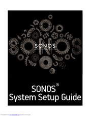 Sonos Wireless HiFi System Setup Manual