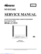 Memorex MVDT2402 Service Manual