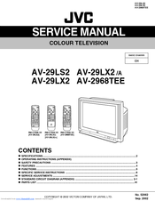 JVC AV-2968TEE Service Manual