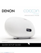 Denon COCOON Quick Setup Manual