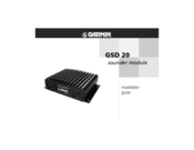 Garmin GSD20 Sounder Installation Manual