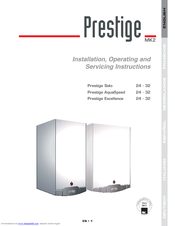 Prestige AquaSpeed 24 Installation, Operating And Servicing Instructions