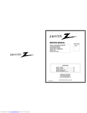 Zenith DVT316 Series Service Manual