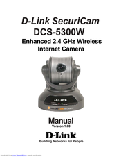 D-Link SECURICAM Network DCS-5300W Manual