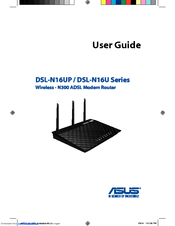 Asus DSL-N16U Series User Manual
