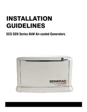 Generac Power Systems ECOGEN SERIES Installation Manuallines
