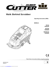 Windsor 10052220 Operating Instructions Manual